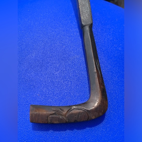 Early 20th Century Vtg Hand Crafted Carved Dual Hardwood Walking Stick Cane - Picture 11 of 16